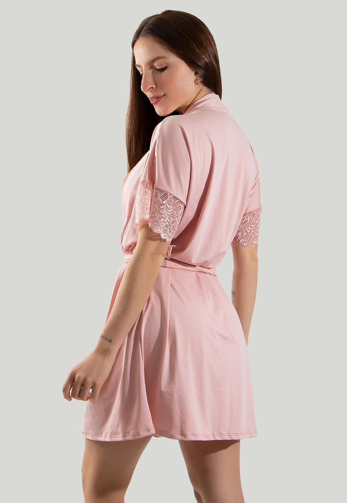 Robe Romantic Sexy Com Renda - Diluxo