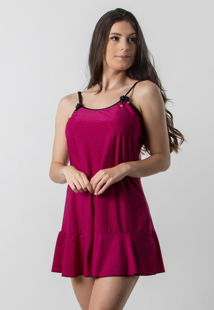 Camisola Babado e Costas Cavadas Liganete Estampa Sortida - Diluxo