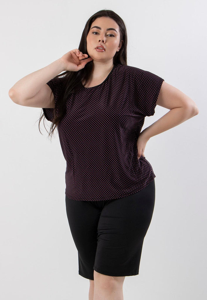 Pijama Pescador Plus Size Liganete Estampado - Diluxo