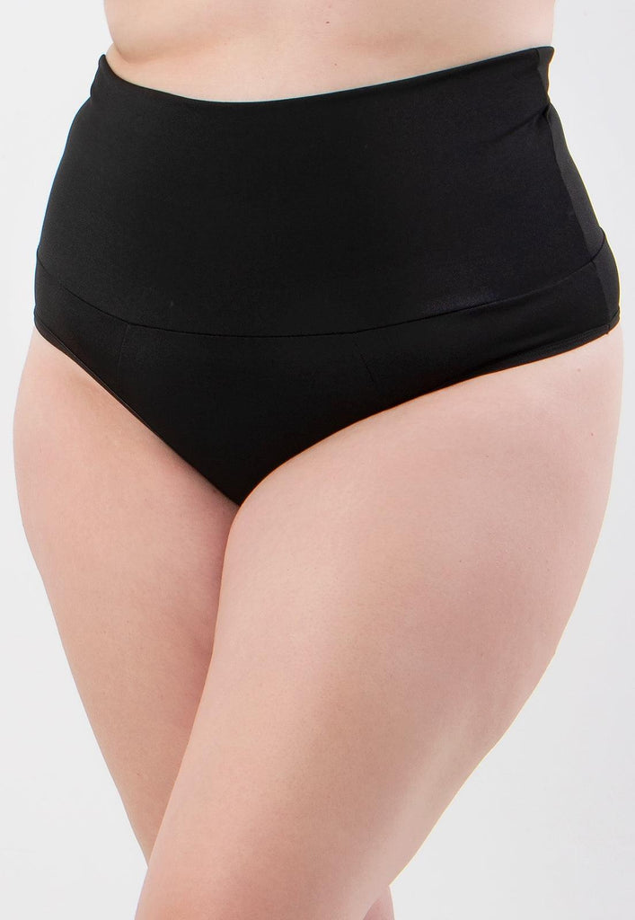 Calcinha Modeladora Cintura Alta Cinta Lingerie Plus Size - Diluxo