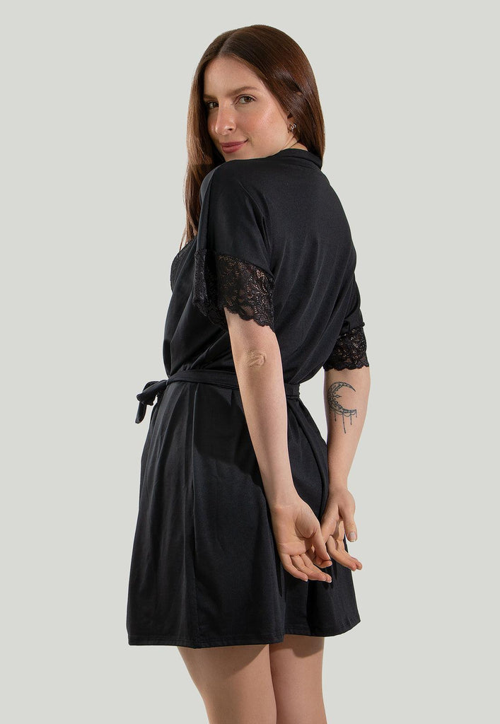 Robe Romantic Sexy Com Renda - Diluxo